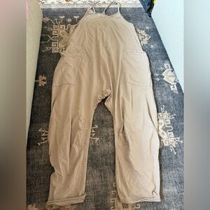 Free People Women's Tan Jumpsuit